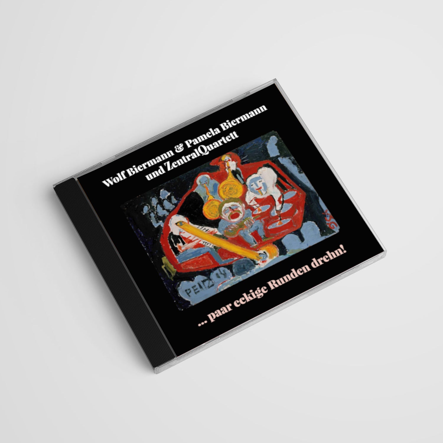 Wolf Biermann & Pamela Biermann – …paar eckige Runden drehn! - CD