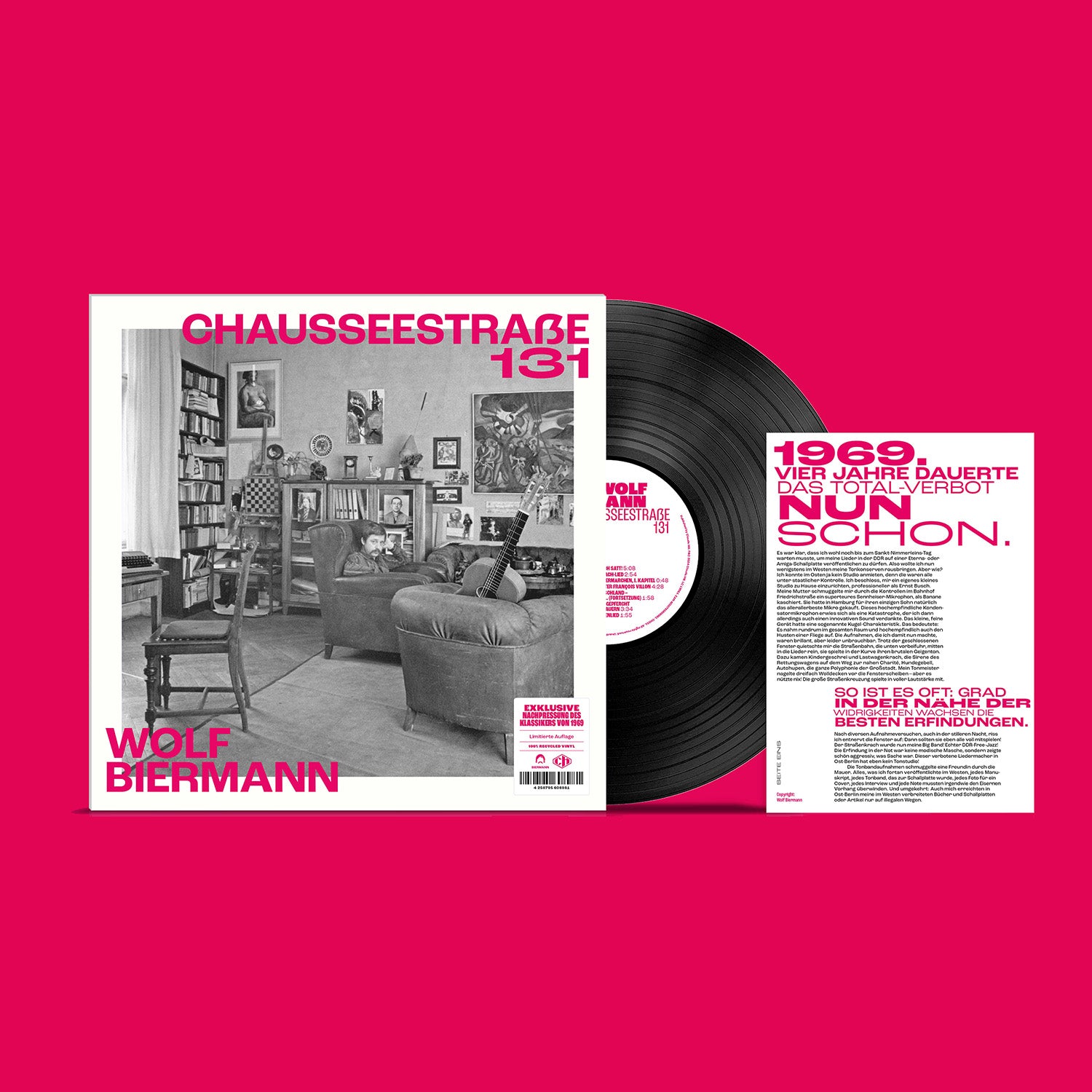 Wolf Biermann - Chausseestraße 131 - LP