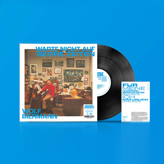 Wolf Biermann - Warte nicht auf beßre Zeiten - LP