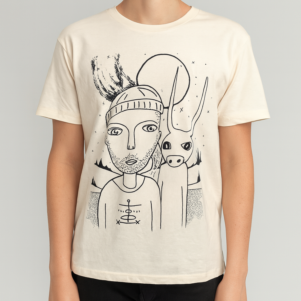 Jan Plewka - T-Shirt - ecru