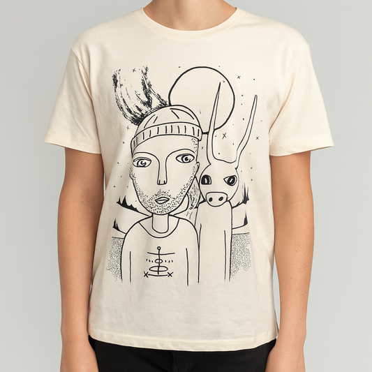 Jan Plewka - T-Shirt - ecru