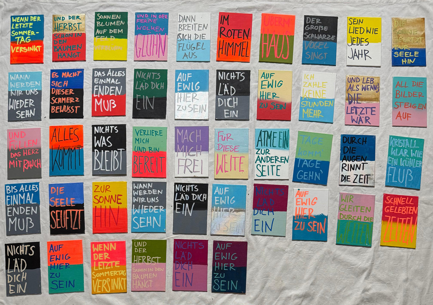 Jan Plewka - Eine Art Soloalbum - PlewCard-Art-Edition: "Herbstbeginn"