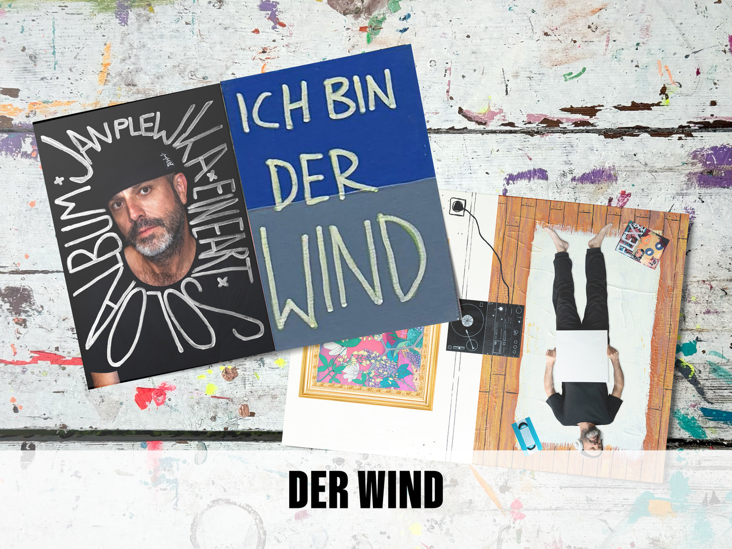 Jan Plewka - Eine Art Soloalbum - PlewCard-Art-Edition: "Der Wind"