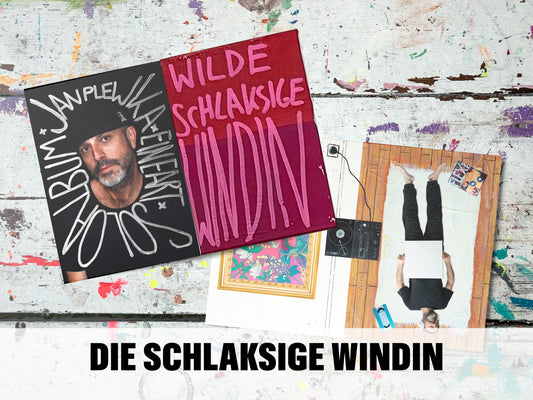 Jan Plewka - Eine Art Soloalbum - PlewCard-Art-Edition: "Die schlaksige Windin"