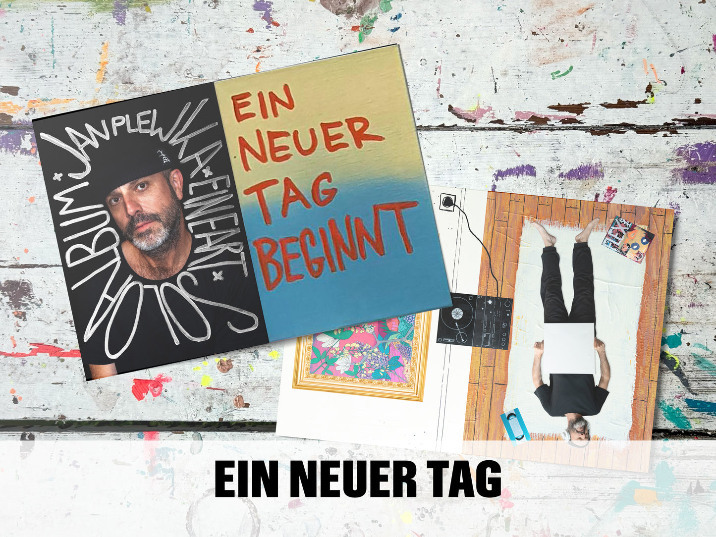 Jan Plewka - Eine Art Soloalbum - PlewCard-Art-Edition: "Ein neuer Tag"