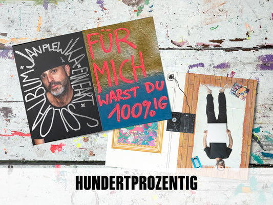 Jan Plewka - Eine Art Soloalbum - PlewCard-Art-Edition: "Hundertprozentig"