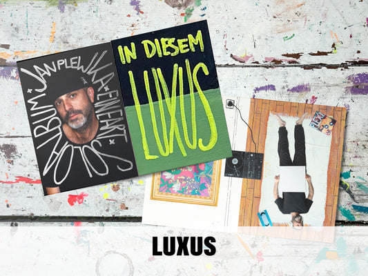 Jan Plewka - Eine Art Soloalbum - PlewCard-Art-Edition: "Luxus"
