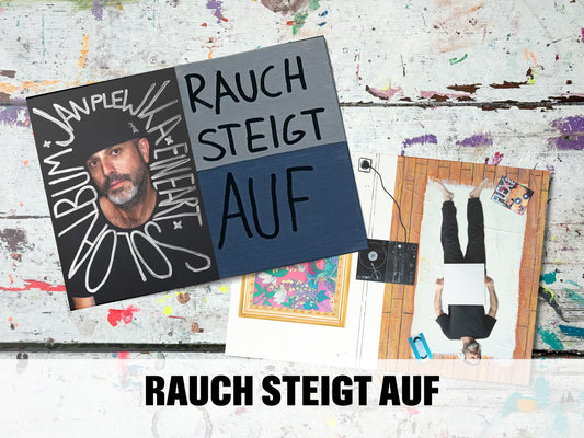 Jan Plewka - Eine Art Soloalbum - PlewCard-Art-Edition: "Rauch steigt auf"
