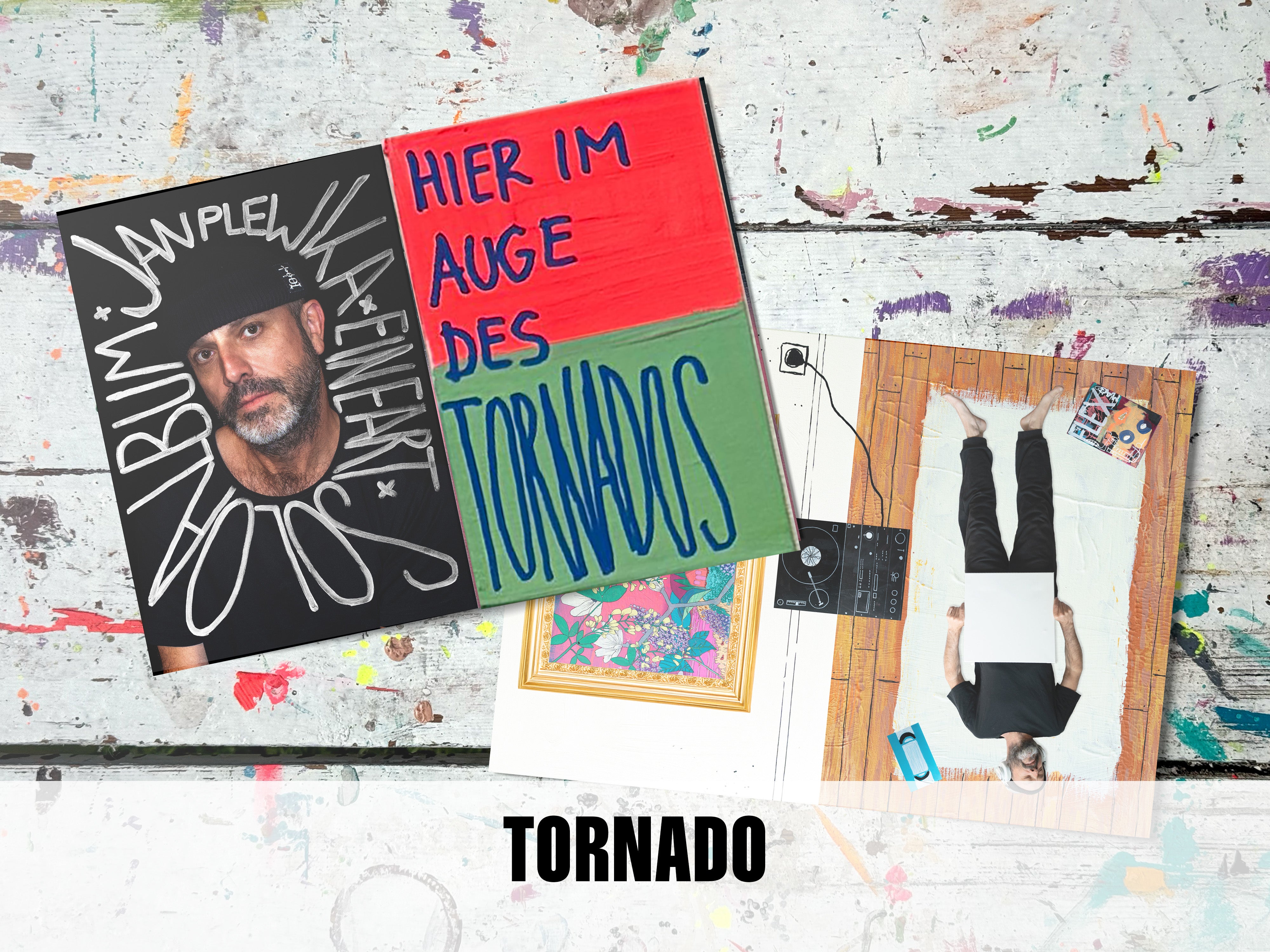 Jan Plewka - Eine Art Soloalbum - PlewCard-Art-Edition: "Tornado"