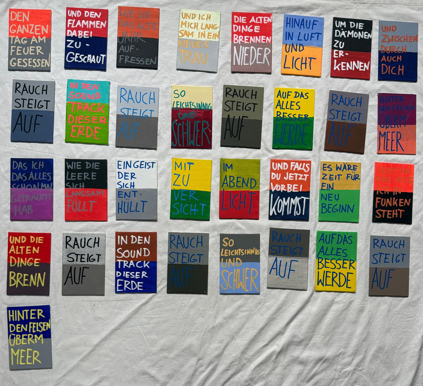 Jan Plewka - Eine Art Soloalbum - PlewCard-Art-Edition: "Rauch steigt auf"