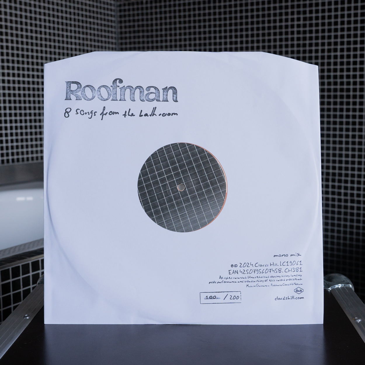 Roofman - 8 songs from the bathroom - 12"