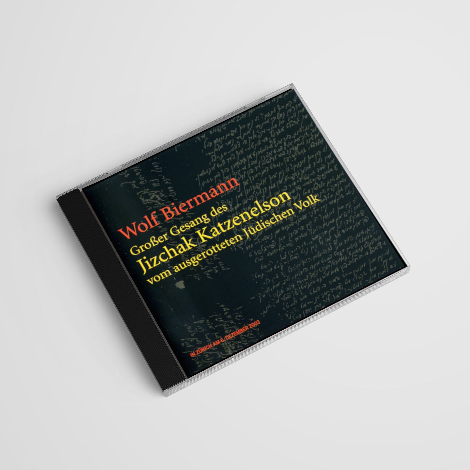 Wolf Biermann - Großer Gesang des Jizchak Katzenelson vom ausgerotteten Jüdischen Volk - CD