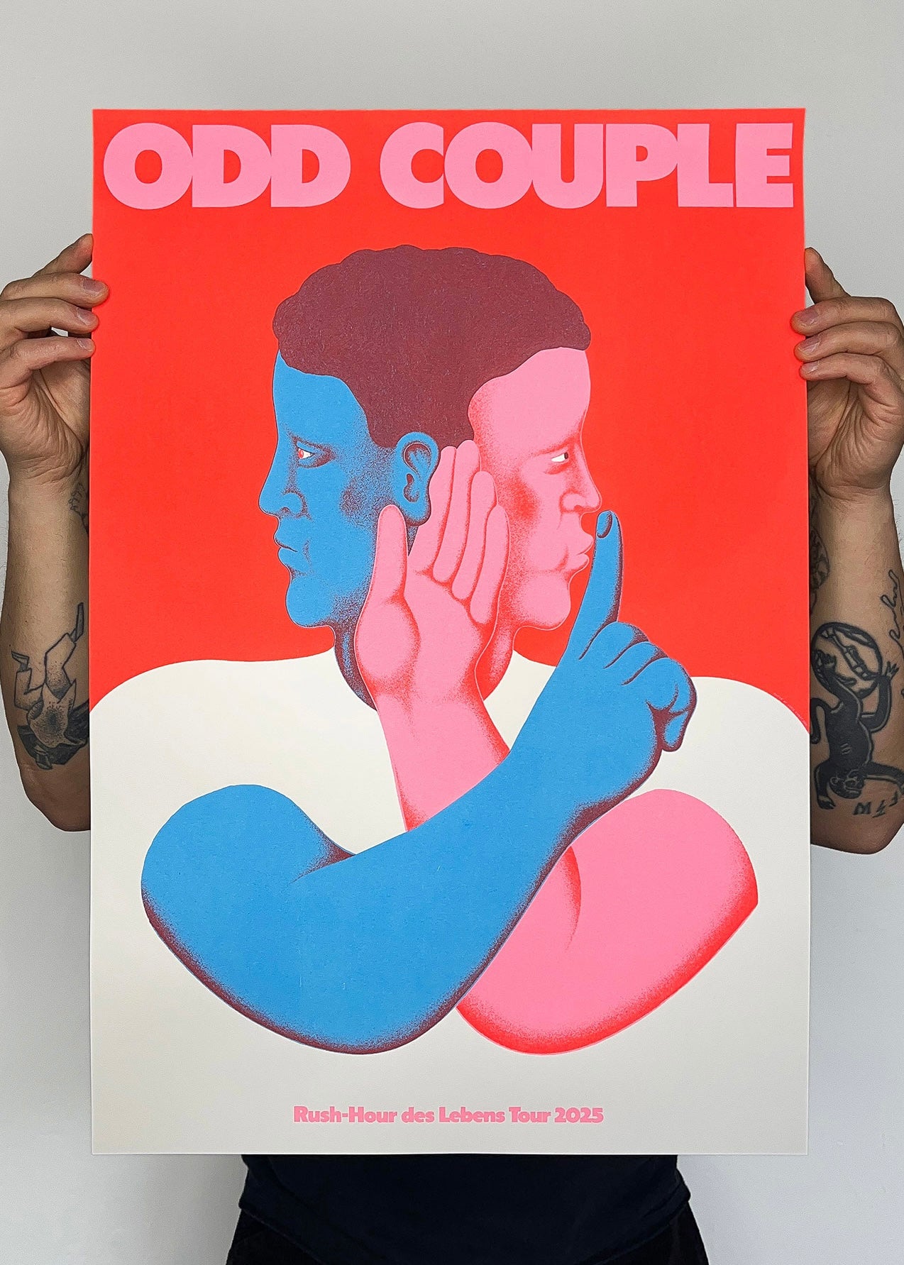 Odd Couple - Rush-Hour des Lebens Tour Print