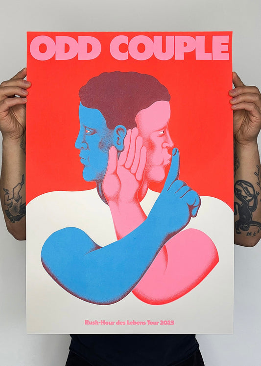 Odd Couple - Rush-Hour des Lebens Tour Print